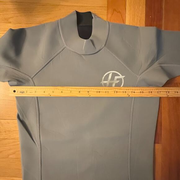 Hyperflex Neoprene Surf Wetsuit Top Size Large ~ Youth L or Women’s S/M Gray 1.5 - Picture 7 of 10